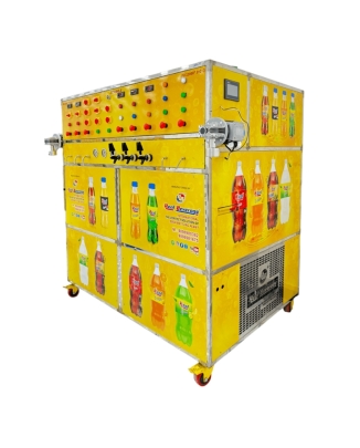 3+2+3 Double Compressor Soda Bottling Plant